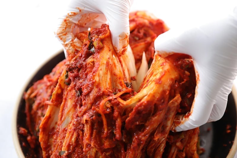 Fermentation Kimchi Cabbage